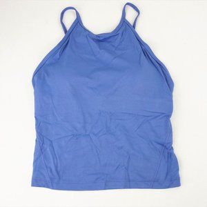 New with Tags Women's Lululemon Lightweight High-Neck Yoga Tank in Blue LW1DY2S